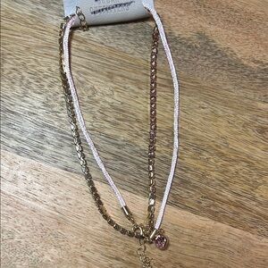 Urban OutfittersCharming Charlie Pink and Gold Necklace